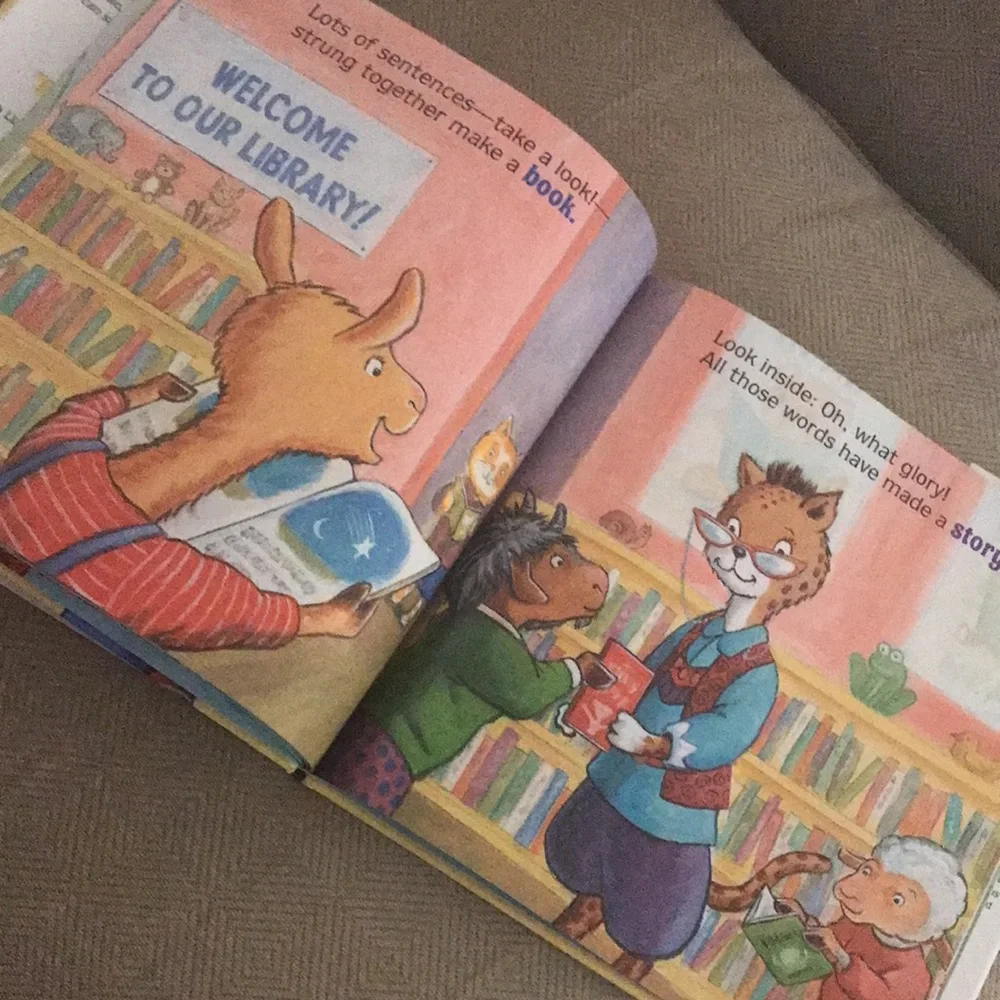 NEW Llama Llama Loves to Read by Anna Dewdney Hard Cover Book w/ Dust Cover